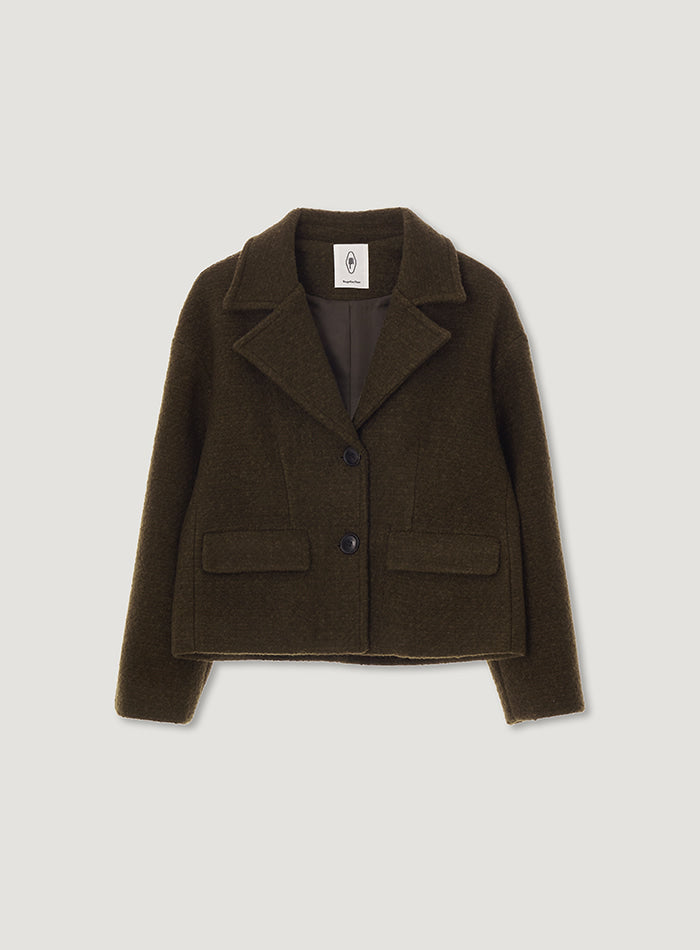 Mango Maniplease Teddy Wool Jacket
