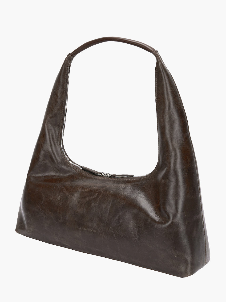 Margesherwood Hobo Large washed brown pull-up