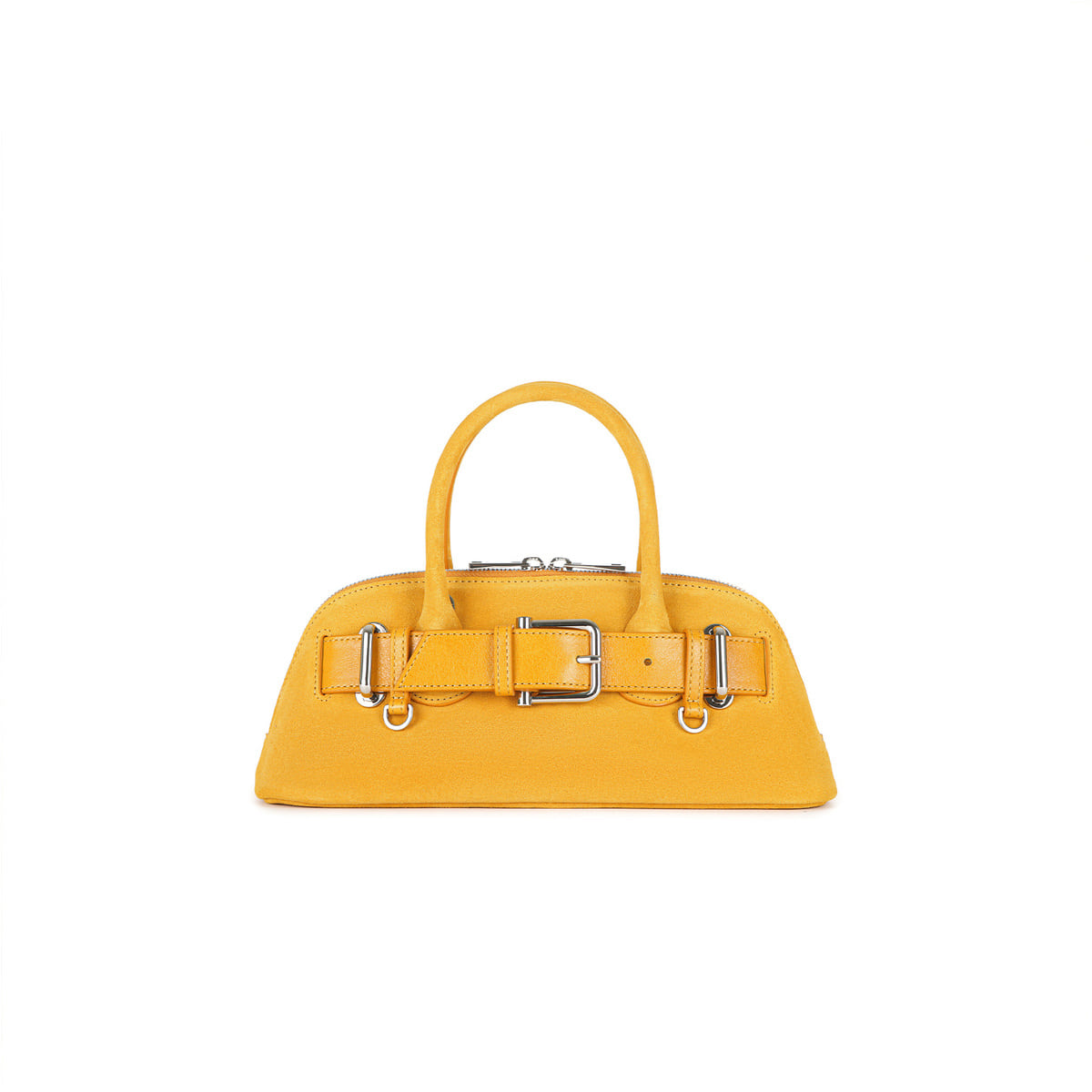 Osoi Zip Brocle Mini Suede Mustard Combi