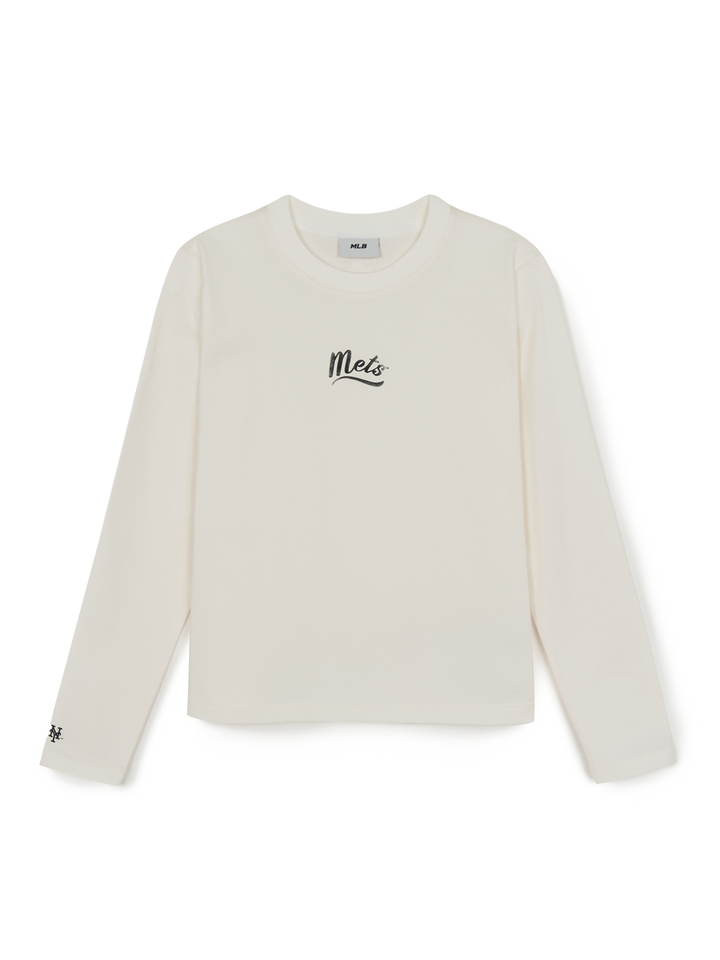 MLB Korea Women's Vintage Light Weight Long Sleeve T-shirts