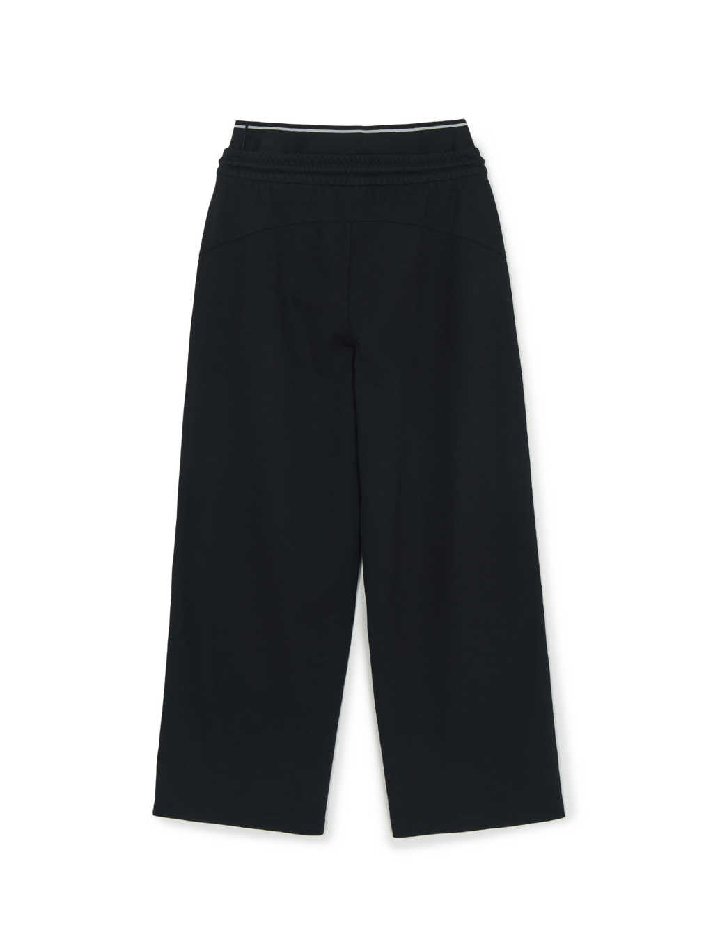 [mlb korea] Women's Basic Double Waisted Semi Wide Hip Pants