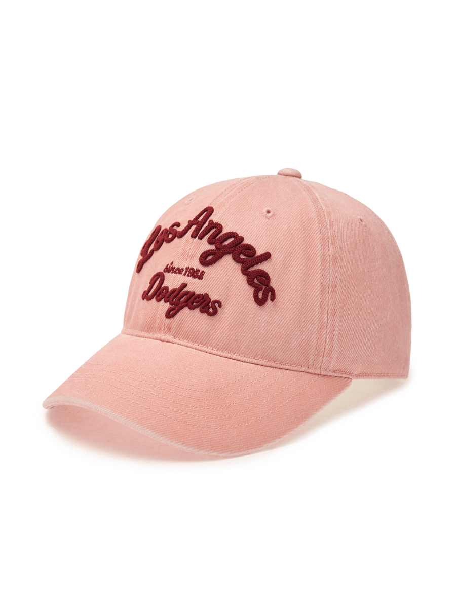 Varsity Lettering Color Denim Unstructured Ballcap LA Dodgers