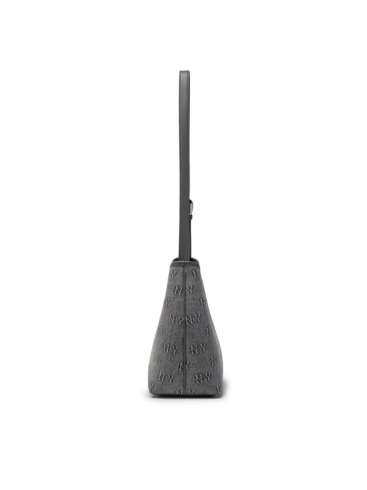 Mlb Classic Monogram Denim Embo Bucket Bag