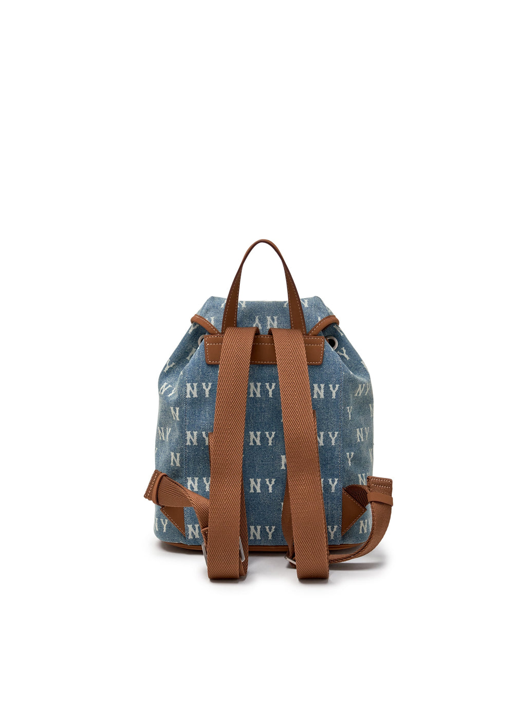 MLB Korea Classic Monogram Vintage Denim Backpack