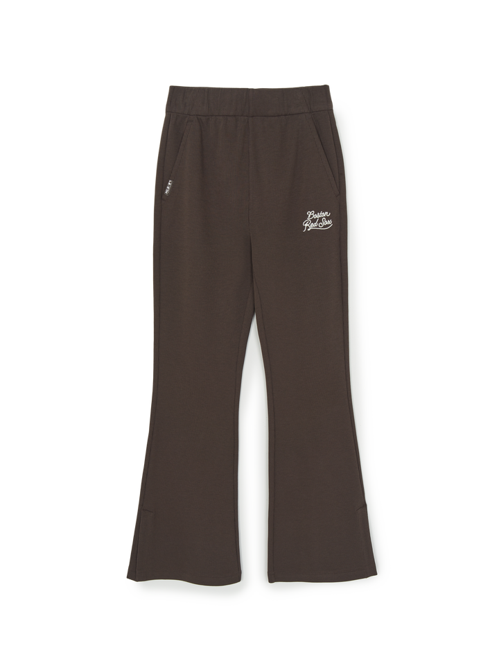 MLB Korea Women's Varsity Sportive Ribbed Flare Pants