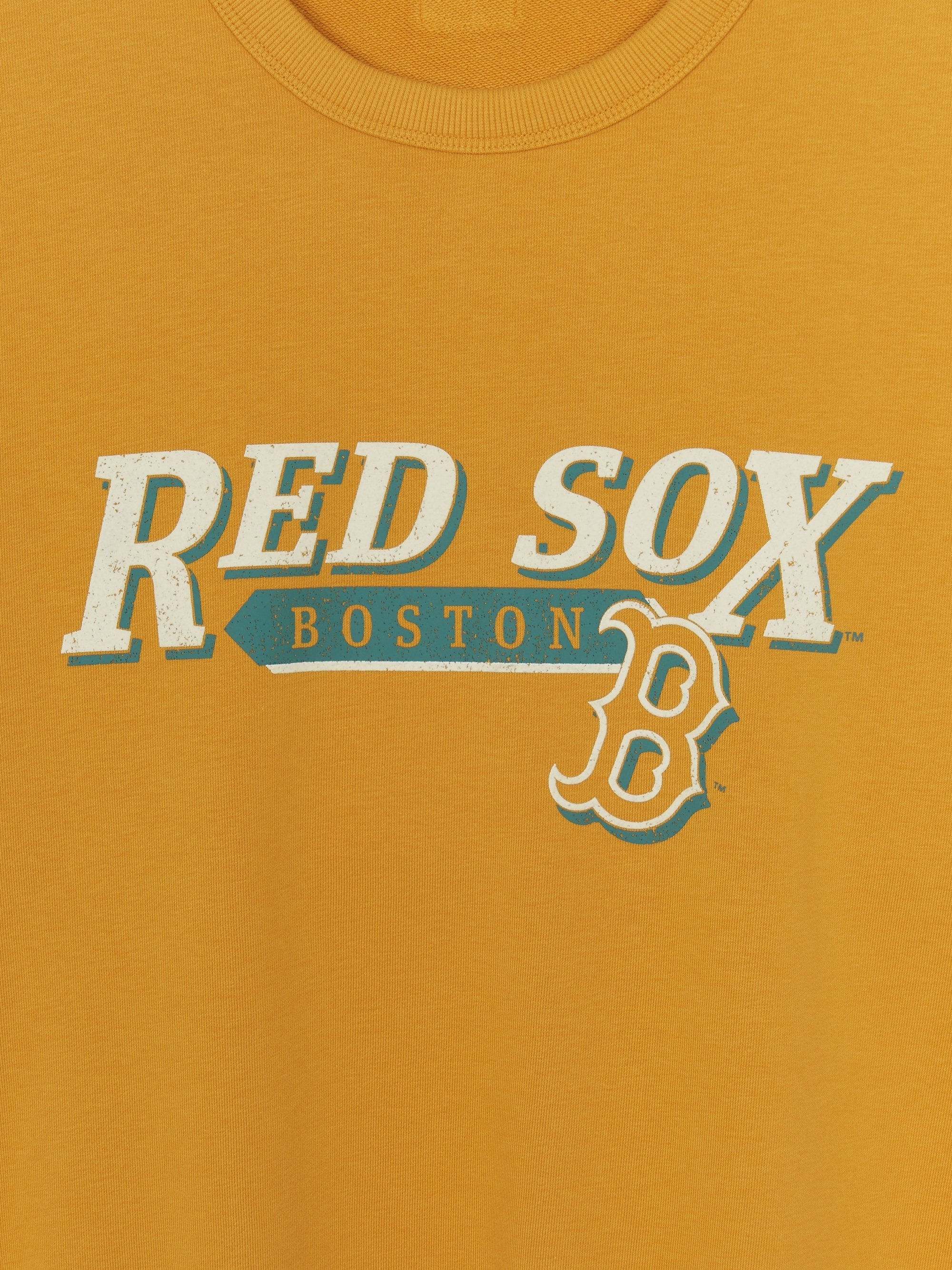 [mlb korea] Varsity Vintage Letter Graphic Sweatshirt