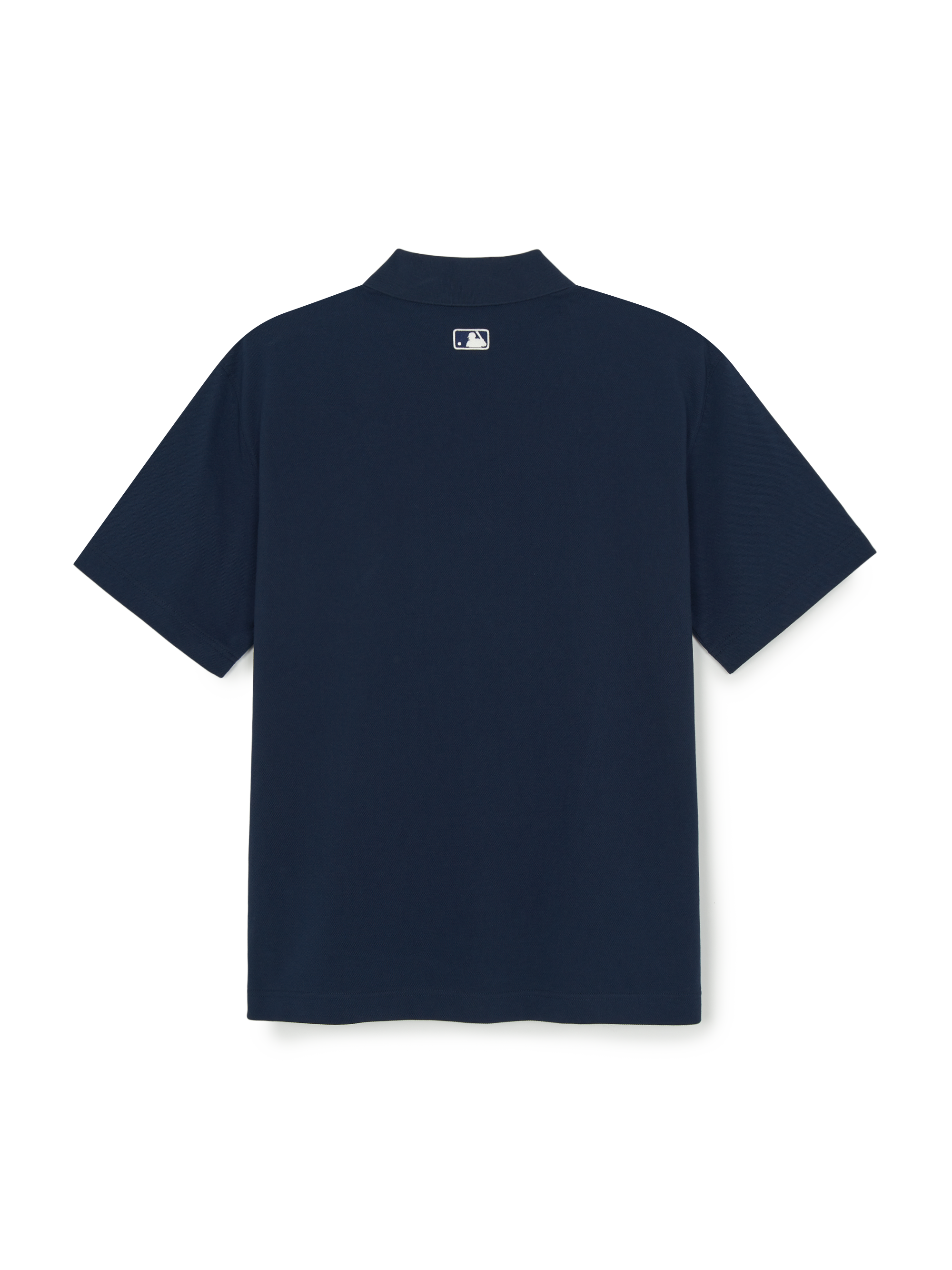 MLB Korea Varsity Small Cursive Over Fit Polo T-Shirts