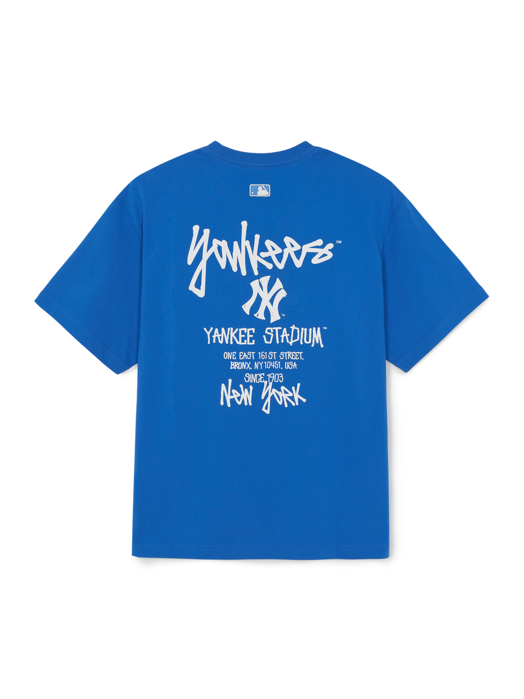 MLB Korea Basic Street Back Lettering Over Fit T-shirt