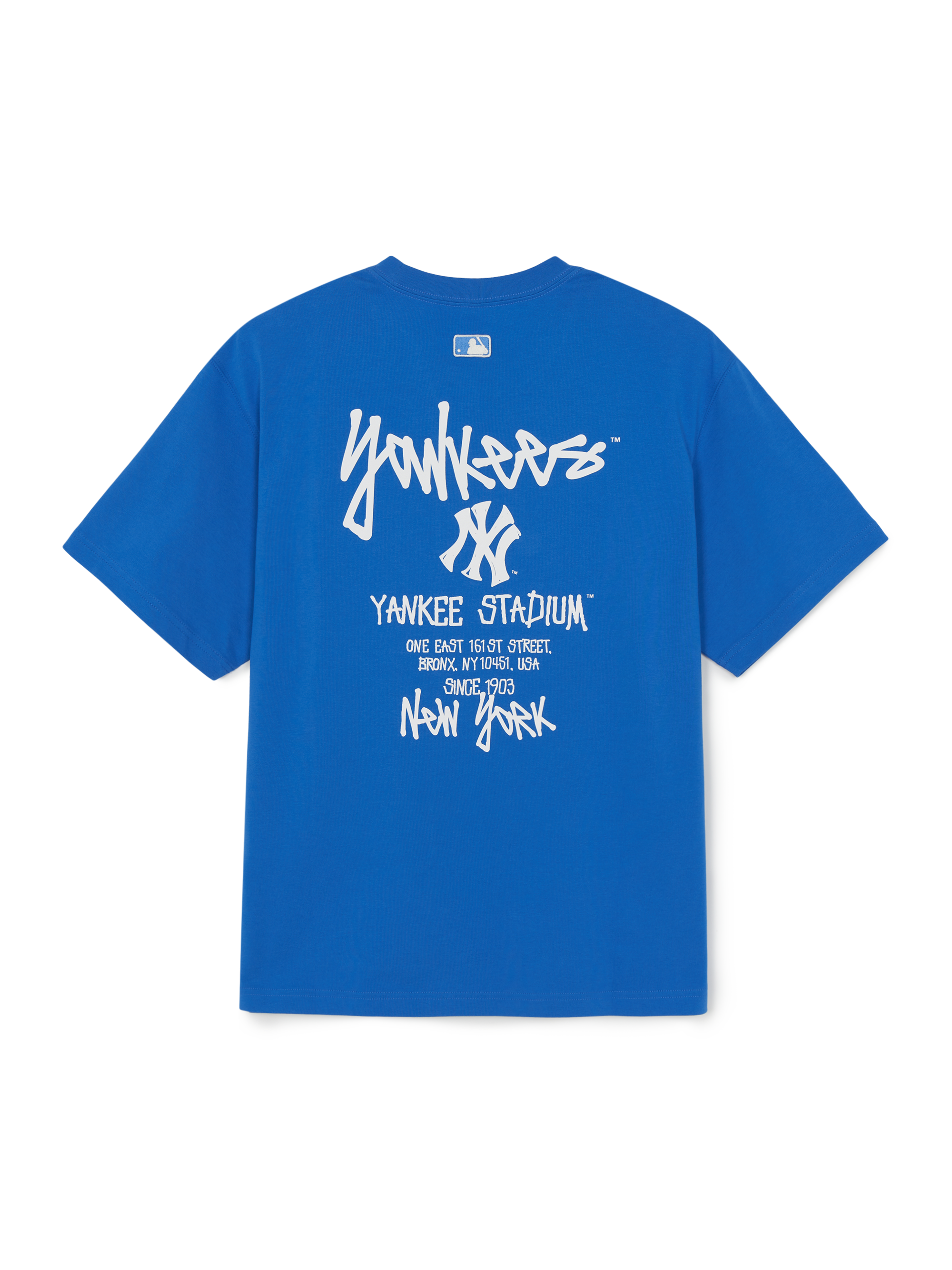 MLB Korea Basic Street Back Lettering Over Fit T-shirt