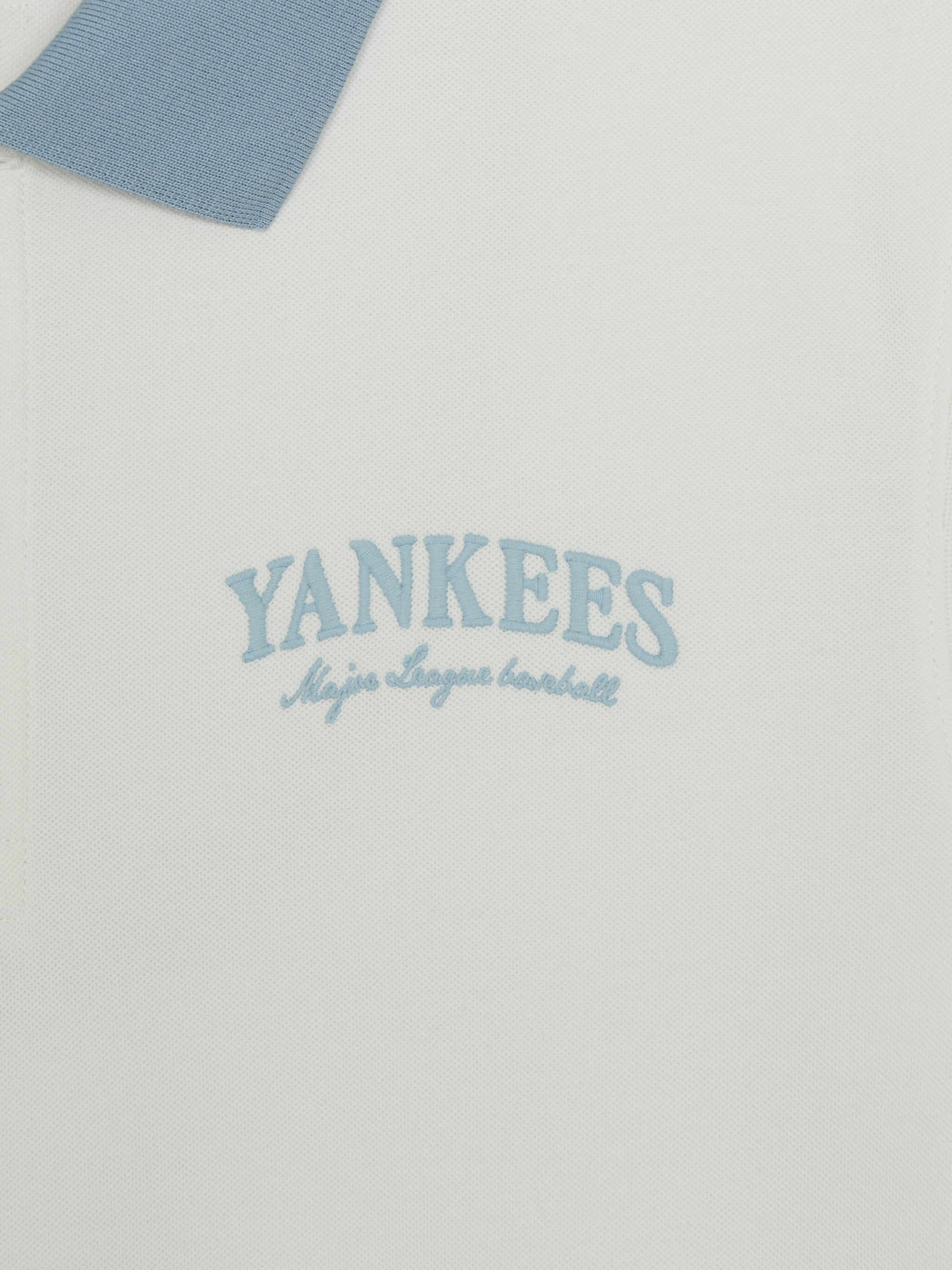 [mlb korea] Basic Small Letter Comfortable Fit Polo T-Shirts