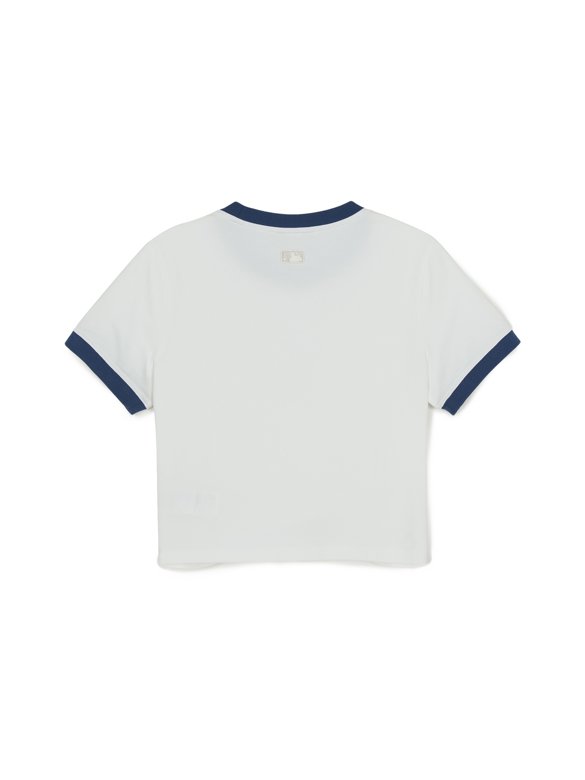 Mlb Women's Sportive Cursive Ringer Crop T-shirts