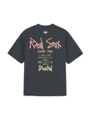 MLB Korea Basic Street Color Lettering Oversized T-shirt