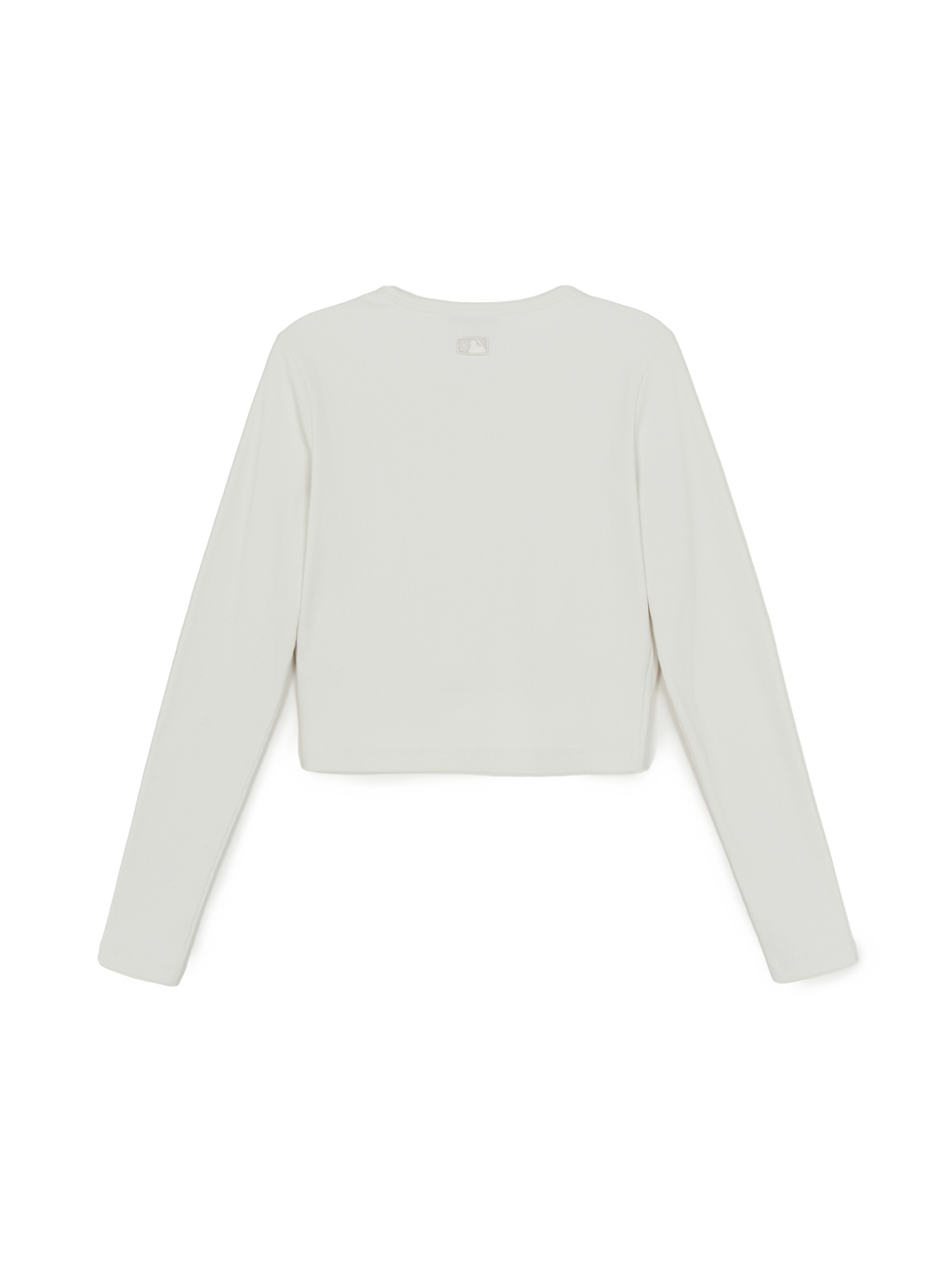 MLB Korea Women's Basic Slim Ribbed Crop Long Sleeve T-shirts