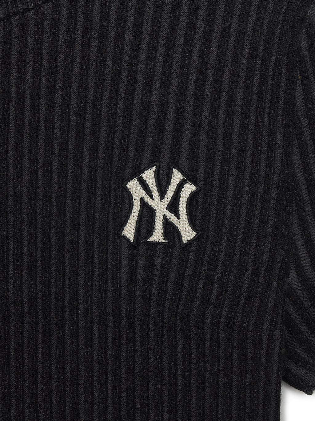 [mlb korea] Women's Basic Street Ribbed Short Sleeve Knit Pullover