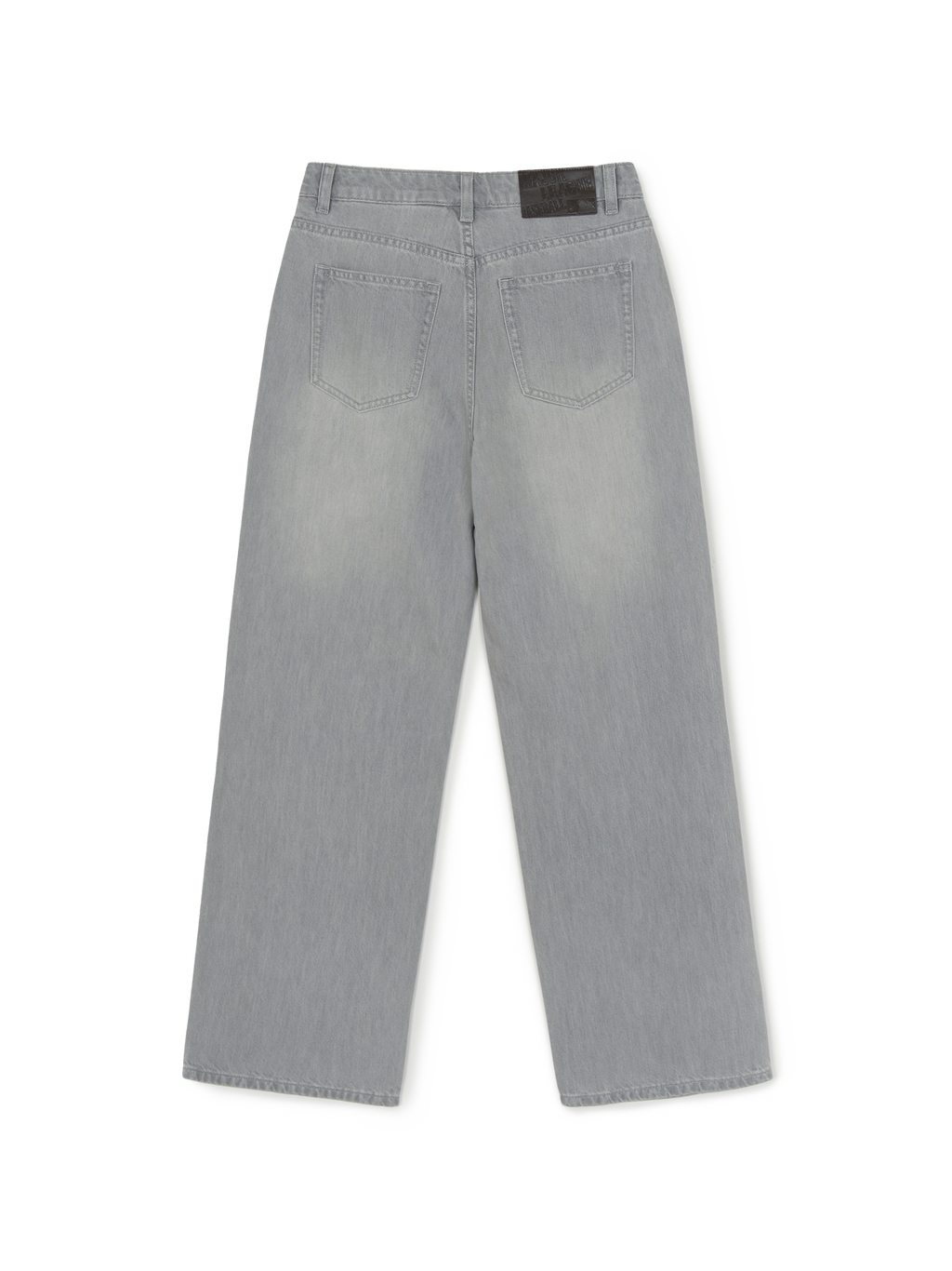 [mlb korea] Women's Basic Small Logo Summer Tencel Wide Denim Pants
