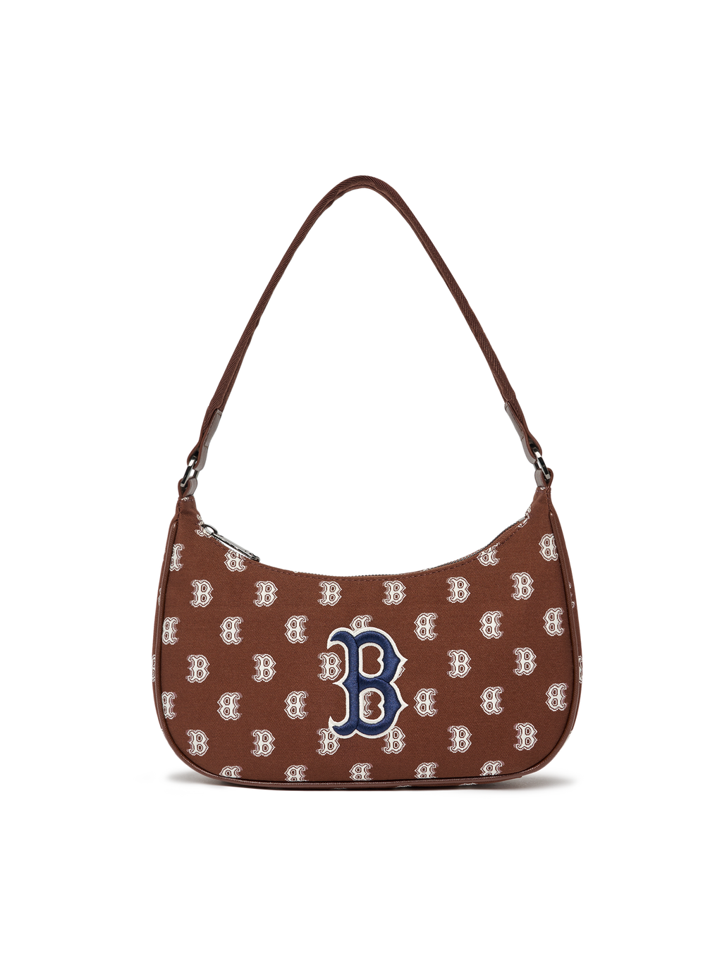 MLB Korea Classic Monogram Jacquard Hobo Bag