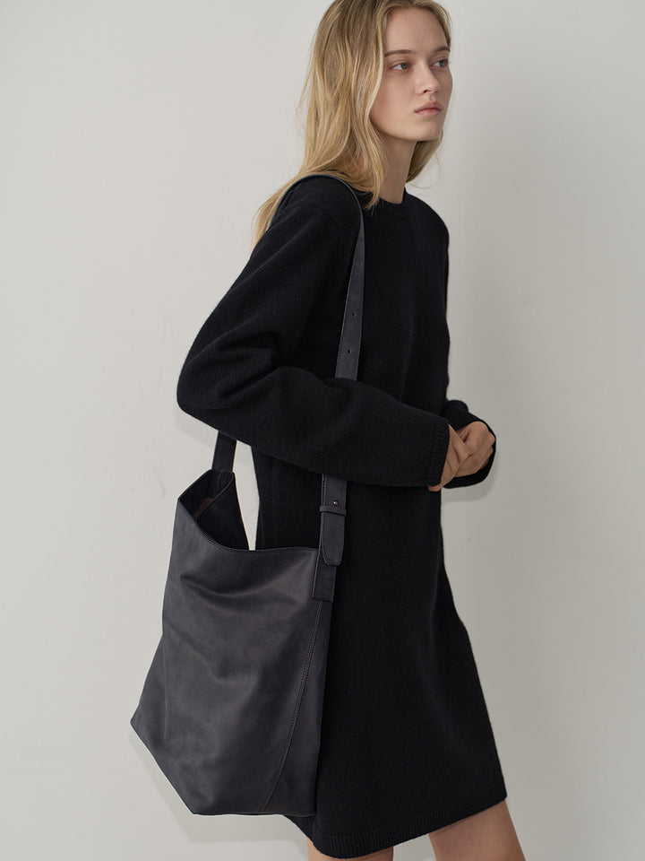 Facade Pattern Antique Shepherd Big Bag black