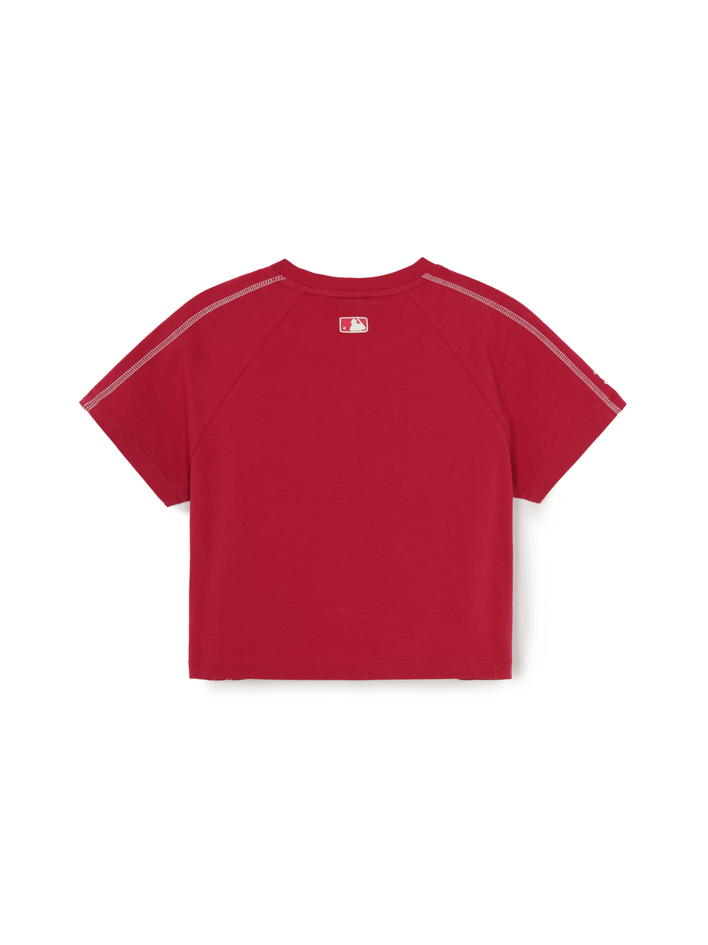 MLB Korea Women's Sportive Track Crop T-Shirts