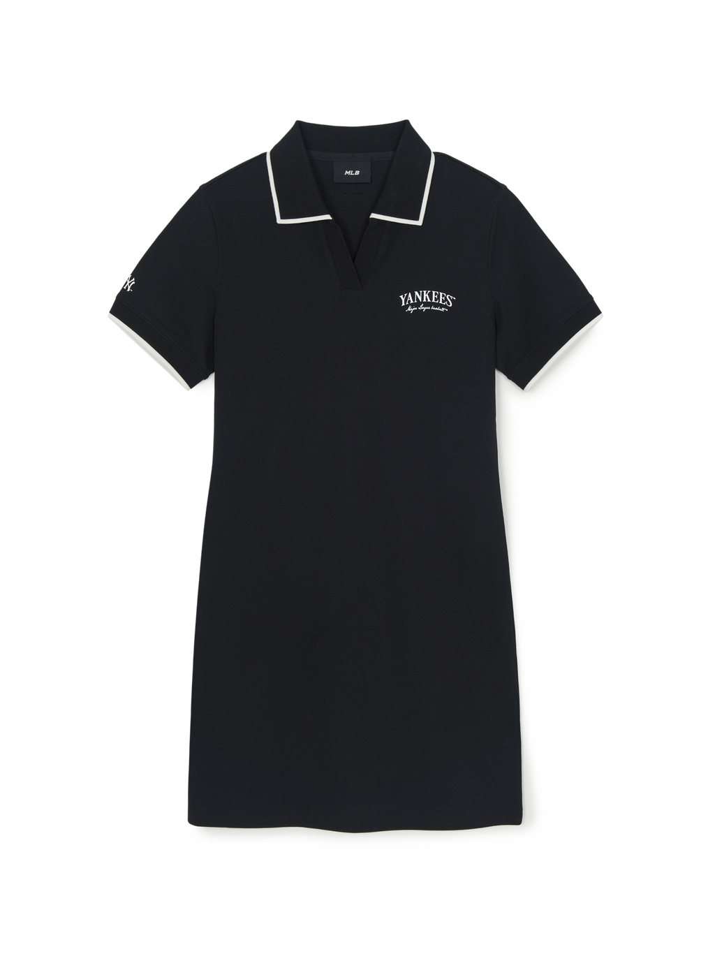 [mlb korea] Women's Basic Lettering Polo Ops