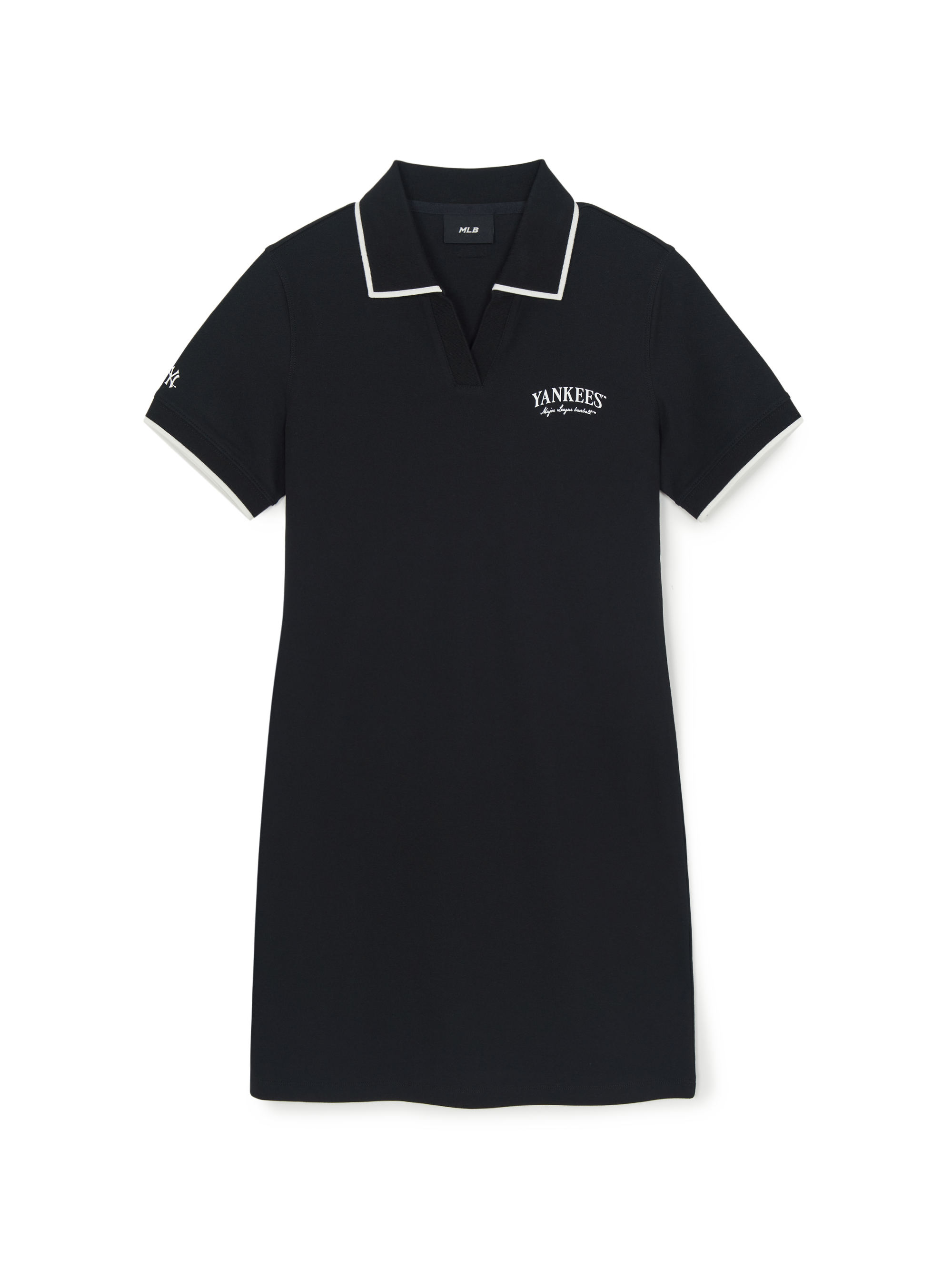 [mlb korea] Women's Basic Lettering Polo Ops