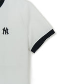 MLB Korea Women's Basic Small Logo Ringer T-Shirts