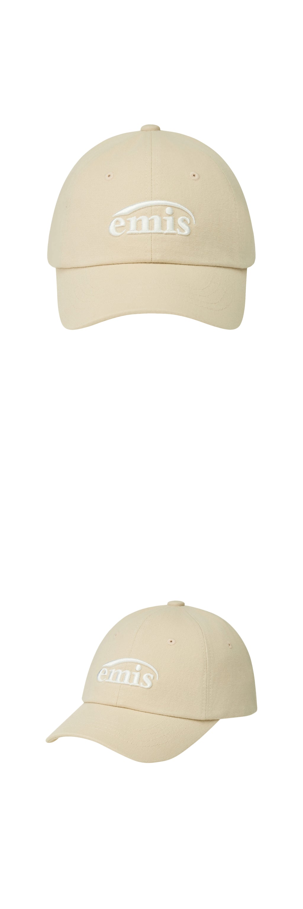 Emis (Kids) New Logo Ball Cap-Beige