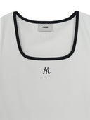 MLB Korea Women's Basic Square Neck Slim Fit T-shirt
