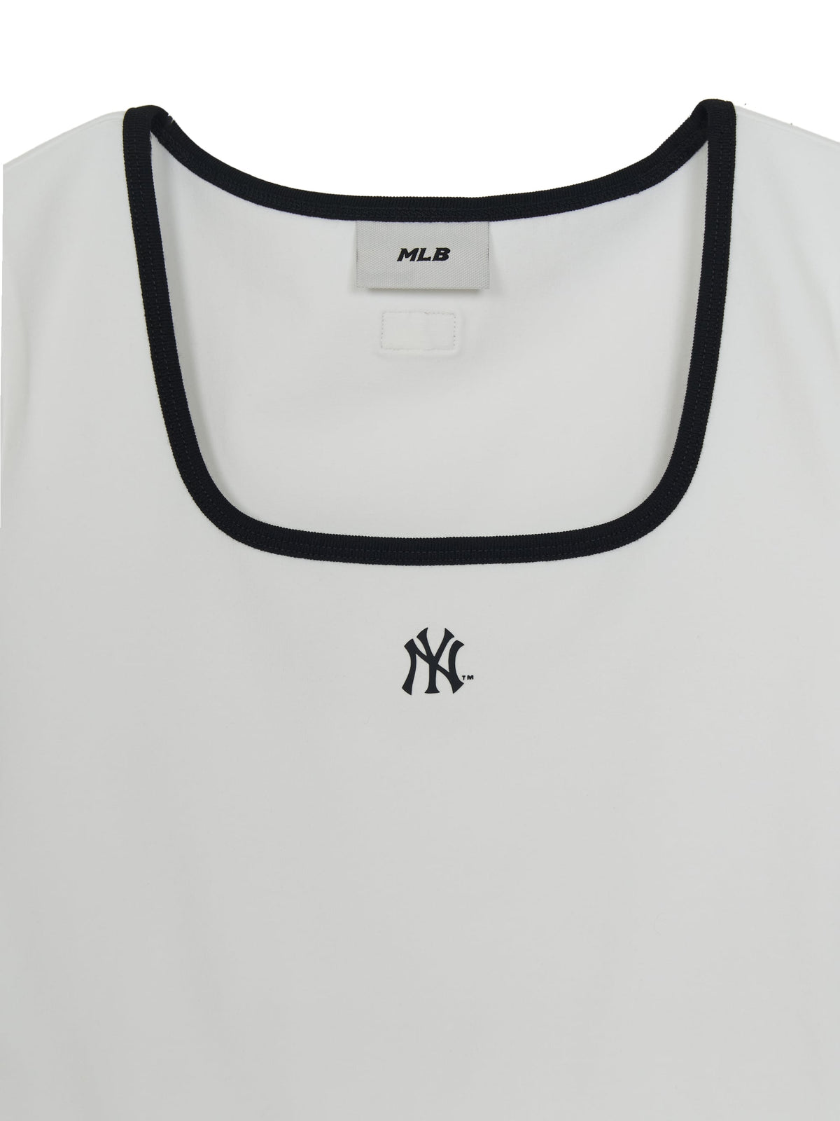 Mlb Women's Basic Square Neck Slim Fit T-shirt