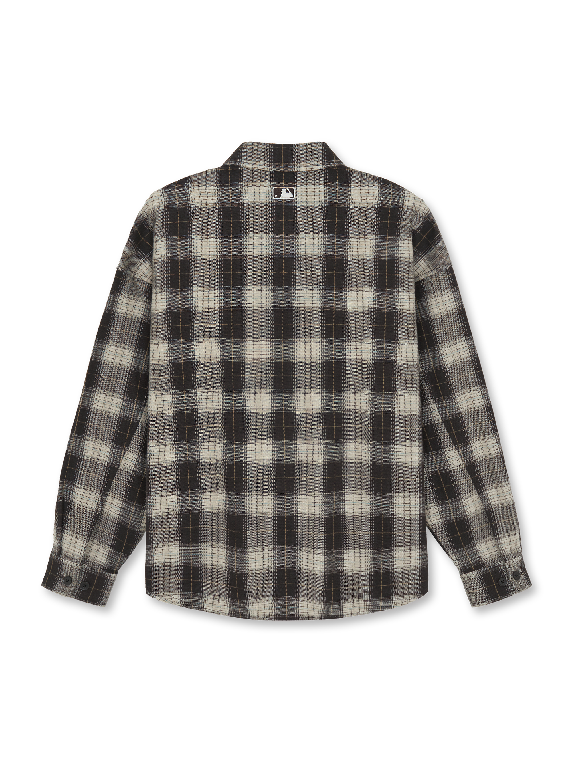 [mlb korea] Basic Cotton Flannel Check Shirts