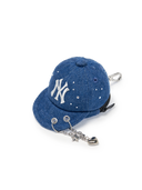 Mlb Basic Denim Point Ballcap Pouch Keyring