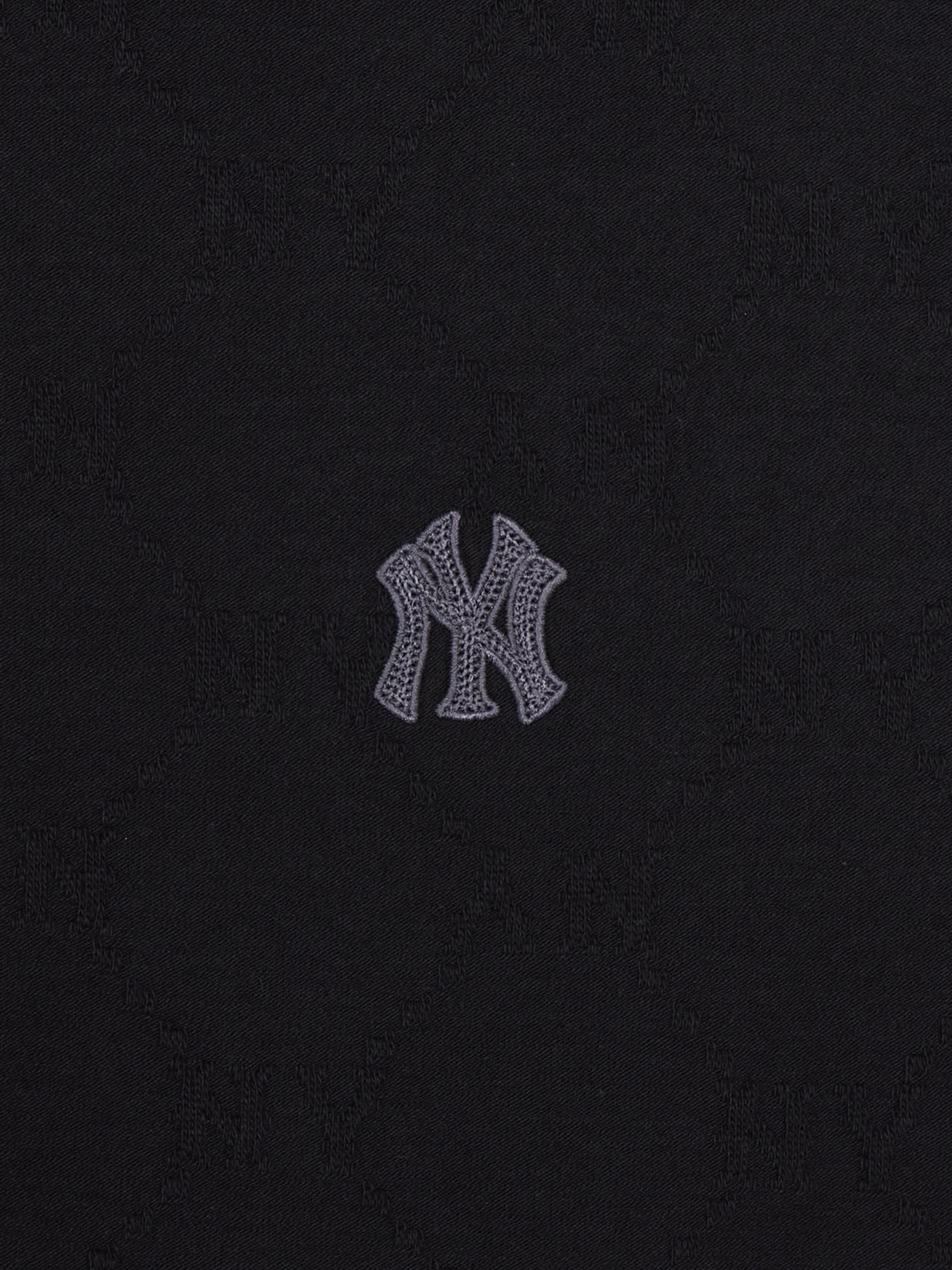 MLB Korea Dia Monogram Tonal Jacquard Polo T-Shirts