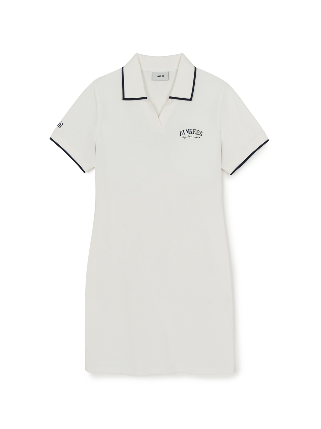 [mlb korea] Women's Basic Lettering Polo Ops