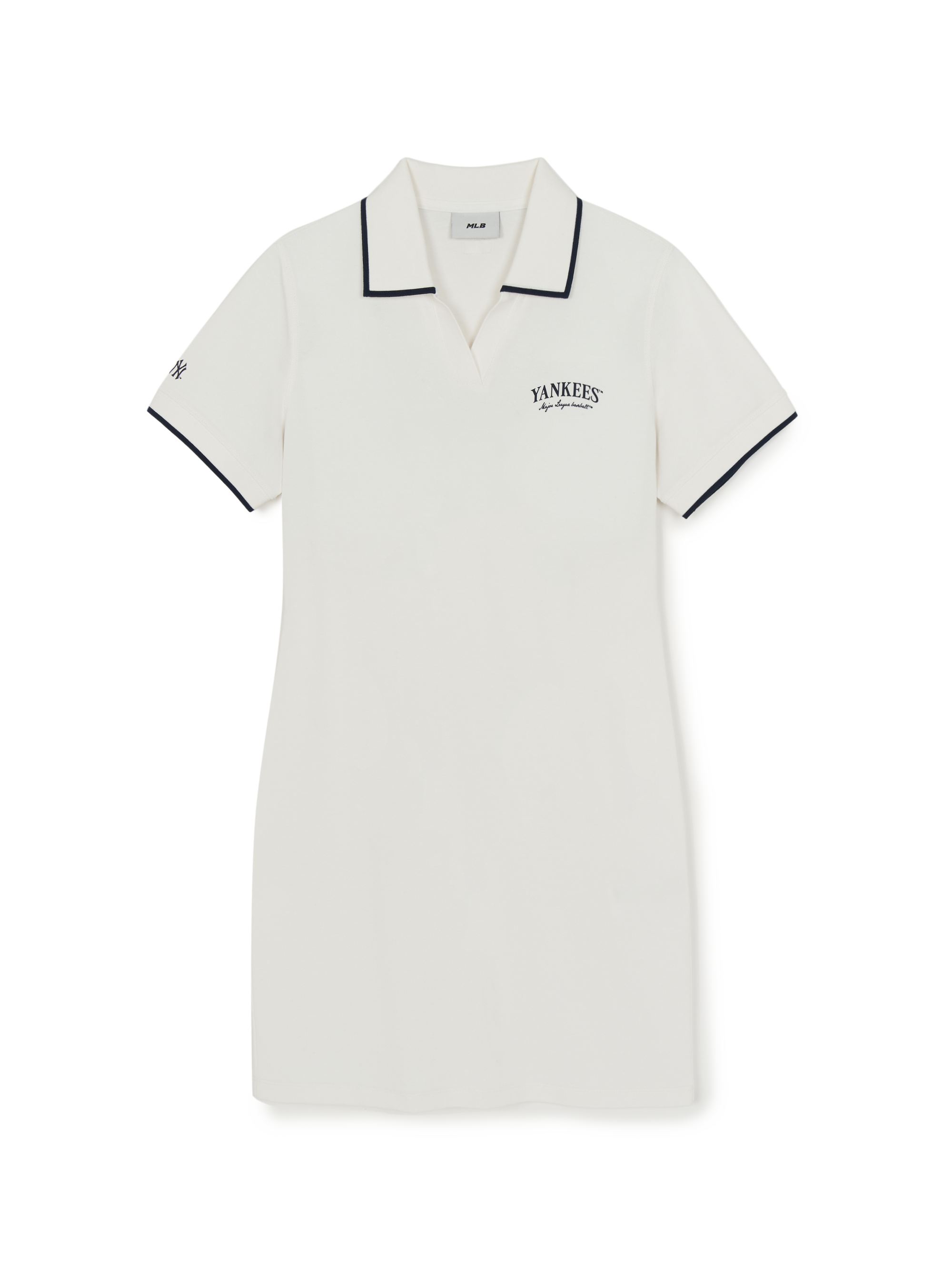 [mlb korea] Women's Basic Lettering Polo Ops