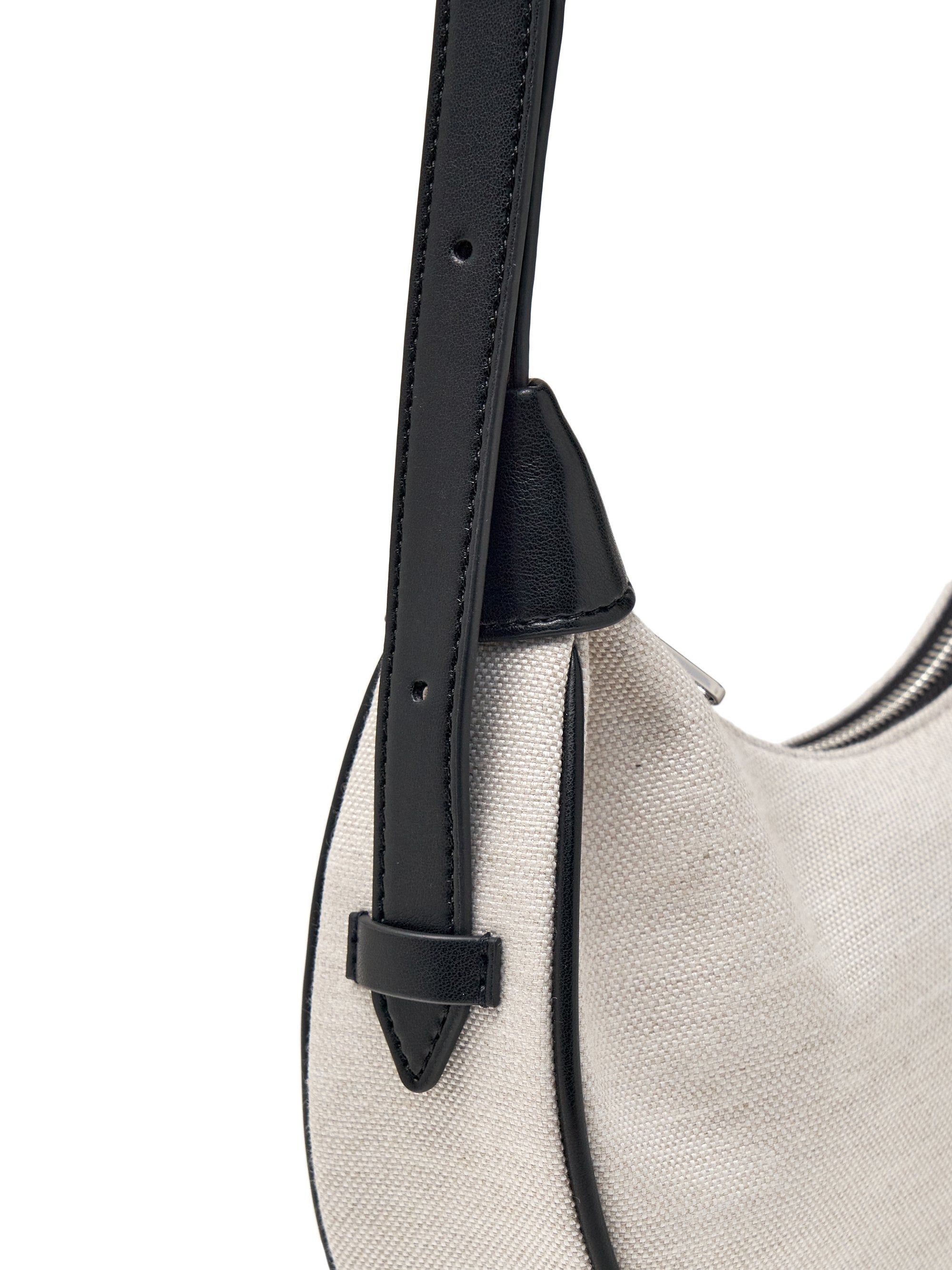 [mlb korea] Basic Canvas Hobo Bag