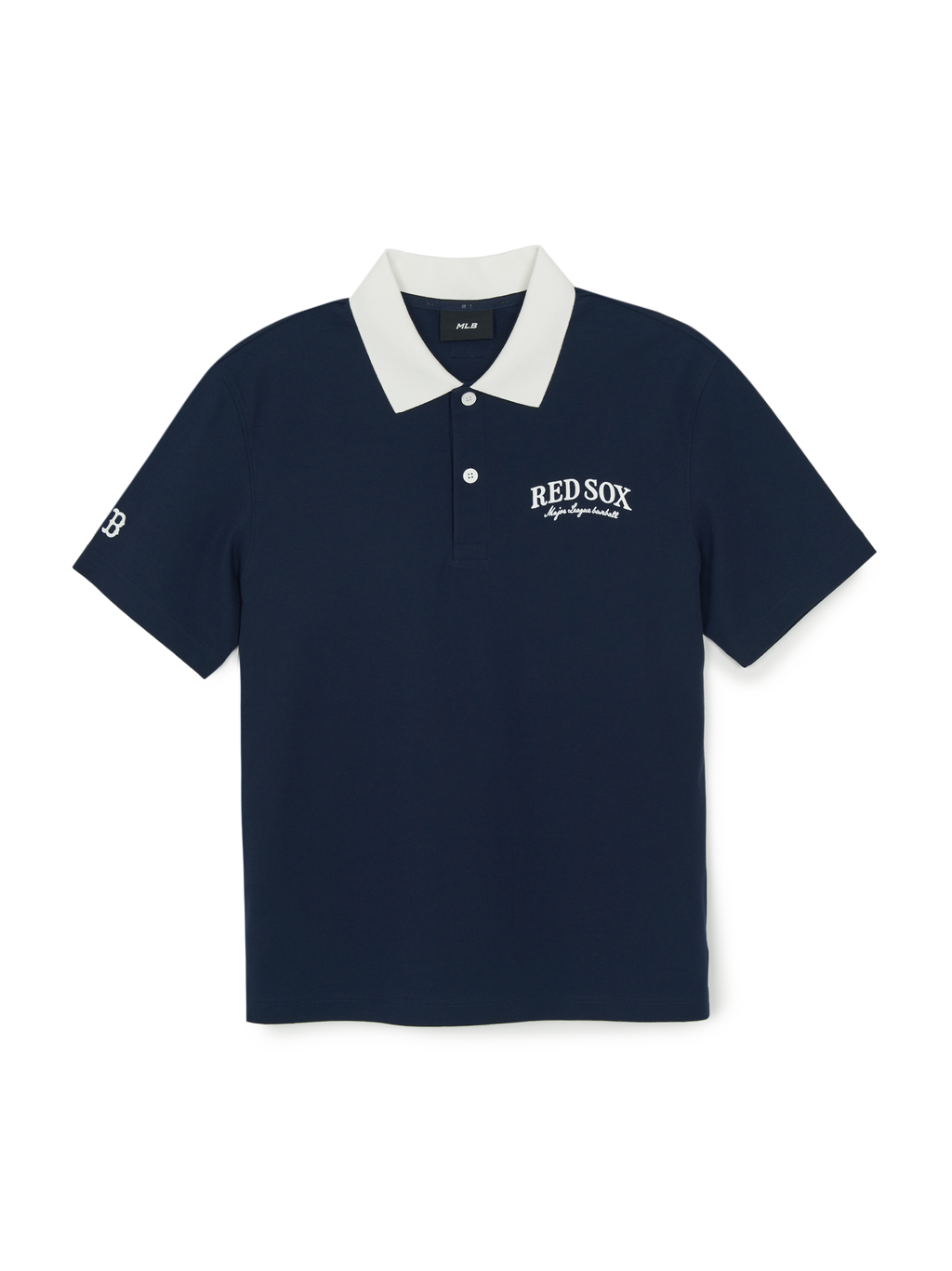 [mlb korea] Basic Small Letter Comfortable Fit Polo T-Shirts