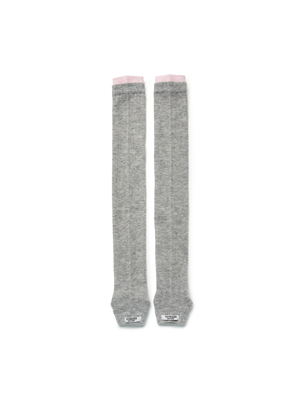 MLB Korea Block Open Toe Knee Socks