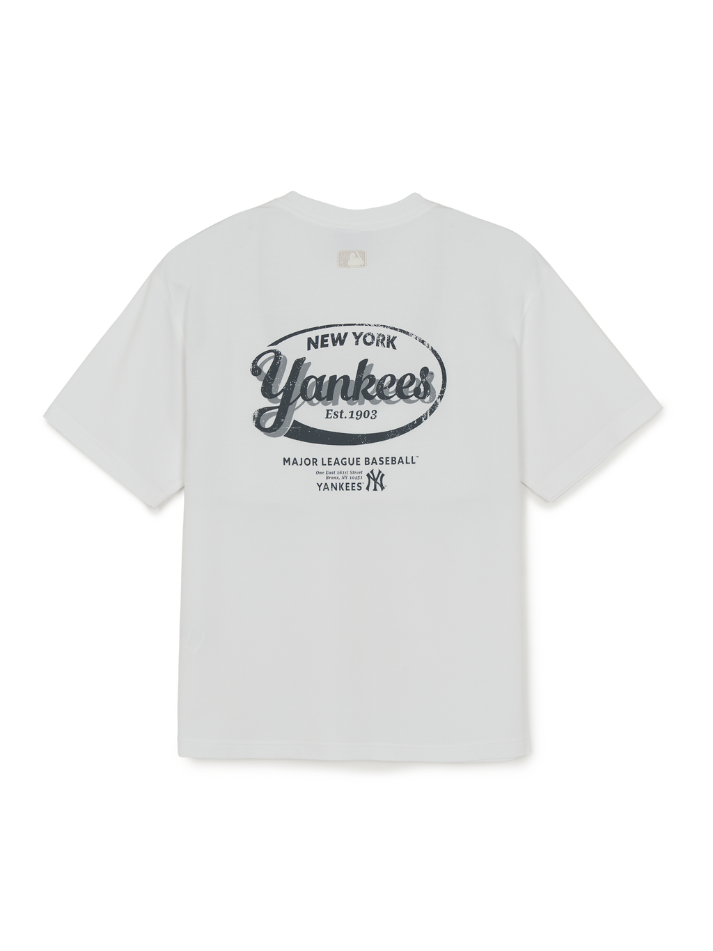 MLB Korea Vintage Sportive Cursive Graphic T-shirt