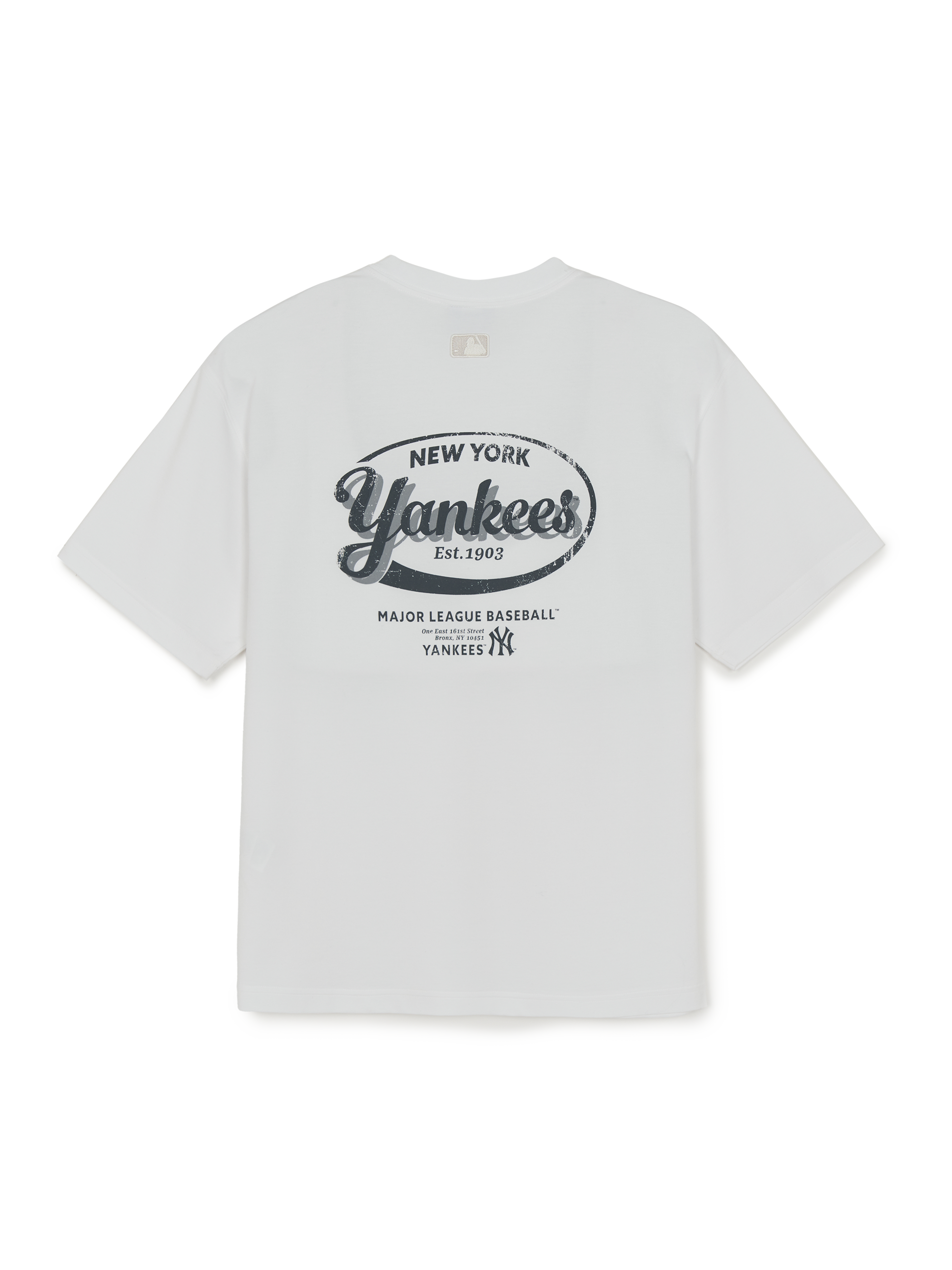 MLB Korea Vintage Sportive Cursive Graphic T-shirt