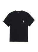 MLB Korea Basic Small Logo Semi Over-Fit T-shirt