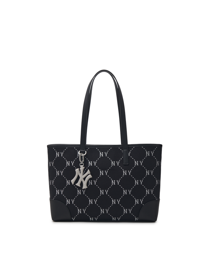 MLB Korea Dia Monogram Jacquard Large Tote Bag