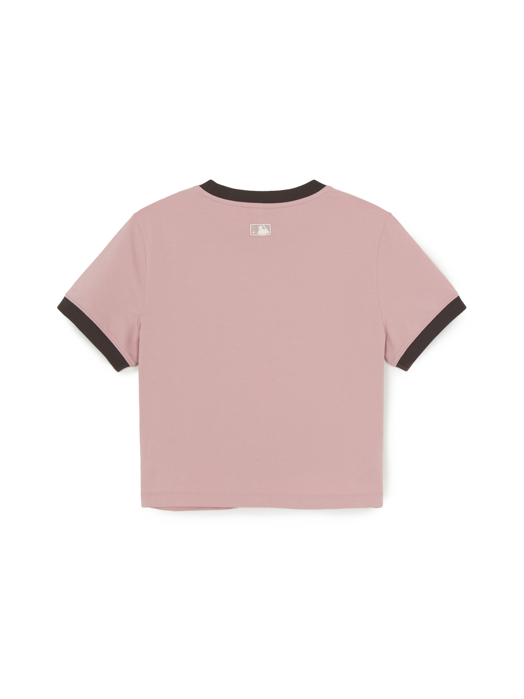MLB Korea Women's Sportive Cursive Ringer Crop T-shirts