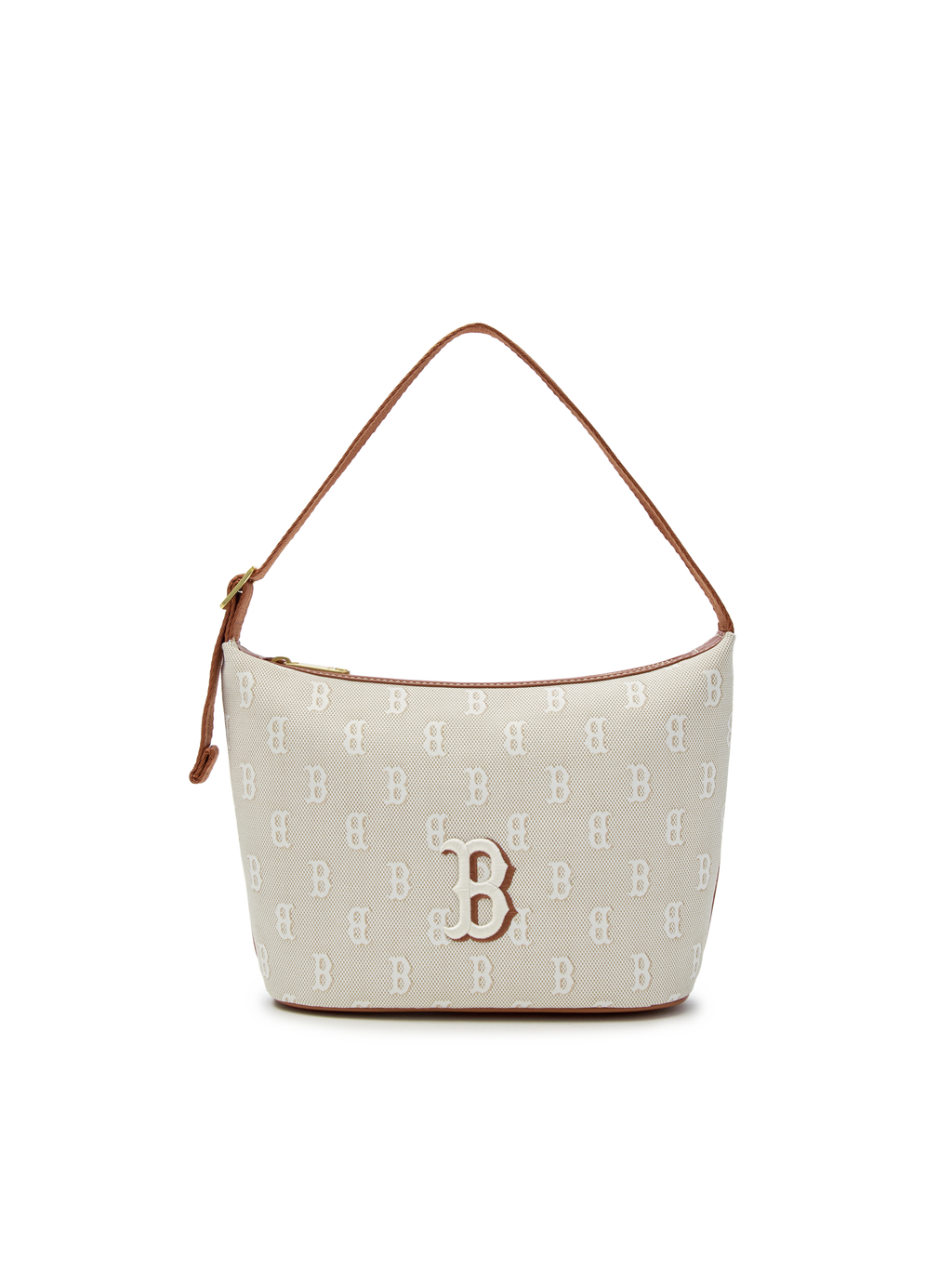 MLB Korea Classic Monogram Jacquard Hobo Bag