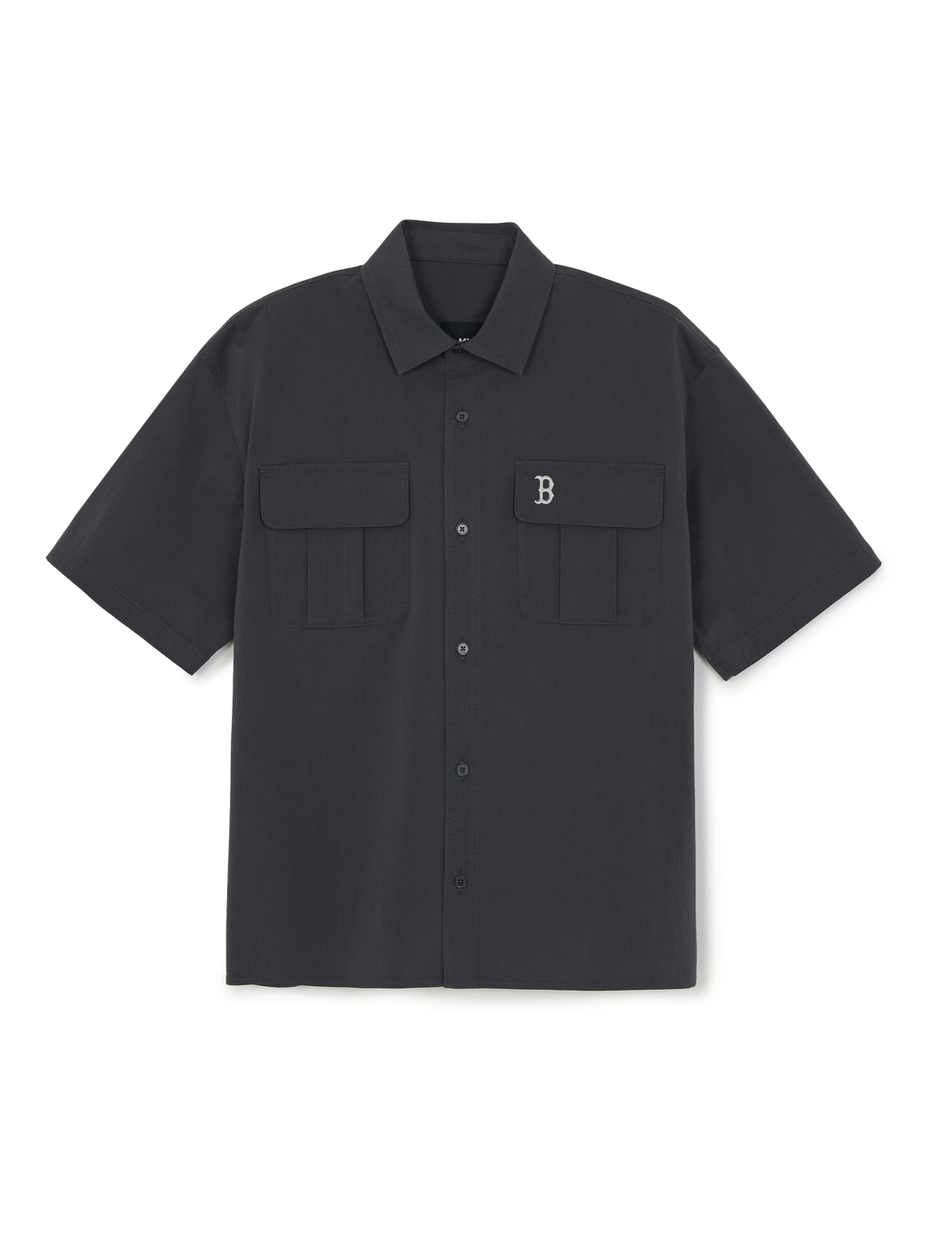 MLB Korea Street Vintage Washing Cotton Blend Short Sleeves Shirts
