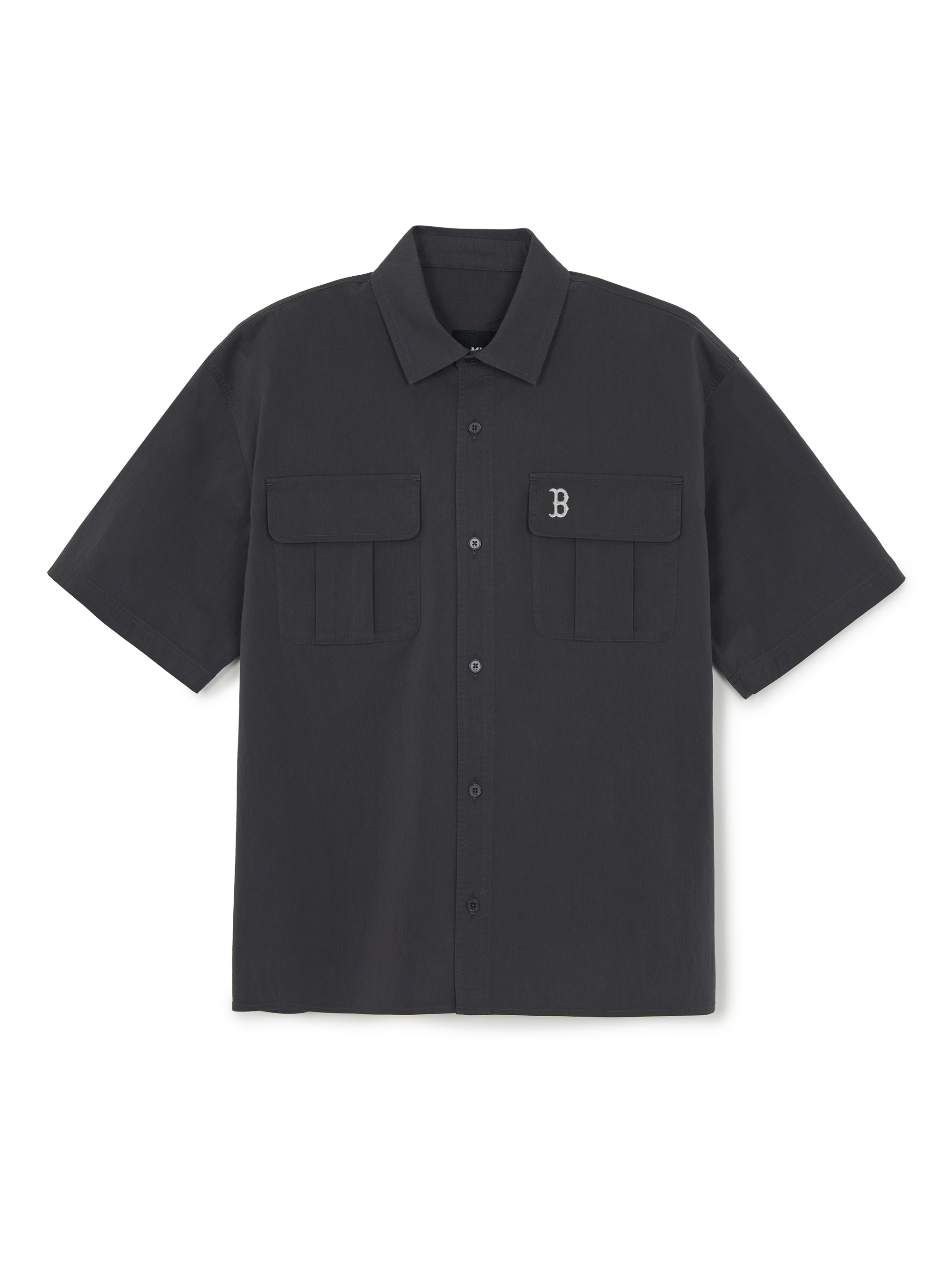 MLB Korea Street Vintage Washing Cotton Blend Short Sleeves Shirts