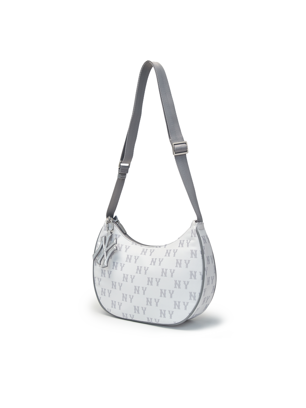 MLB Korea Classic Monogram Sportive Hobo Bag