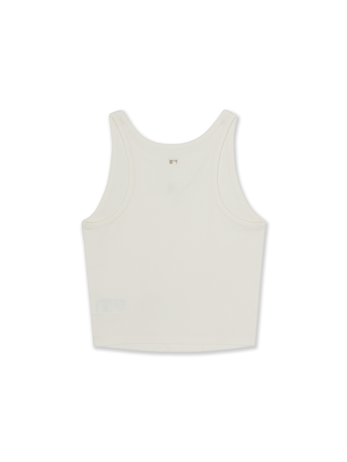 Mlb Women's Basic Small Logo Slim Crop Sleeveless T-shirts