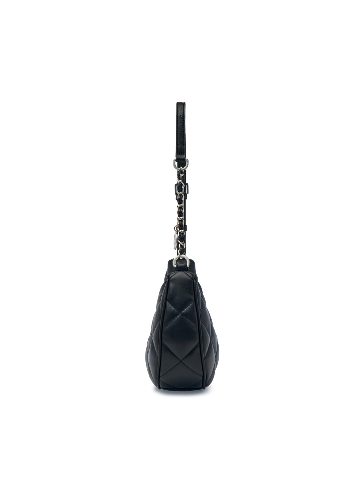 Mlb Basic Quilting Tech PU Hobo Bag