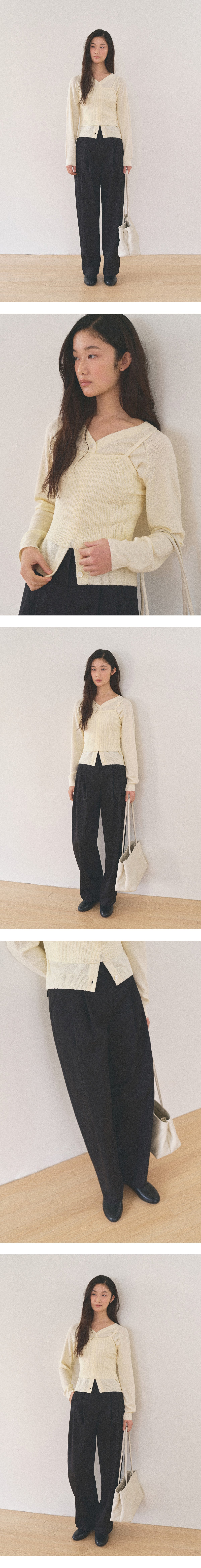 Mango Maniplease Bone Cotton Pants Black