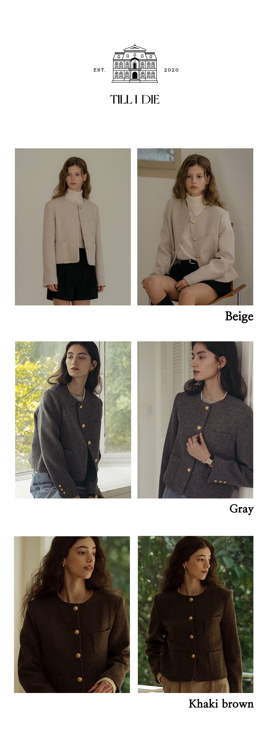Tillidie Stella wool jacket