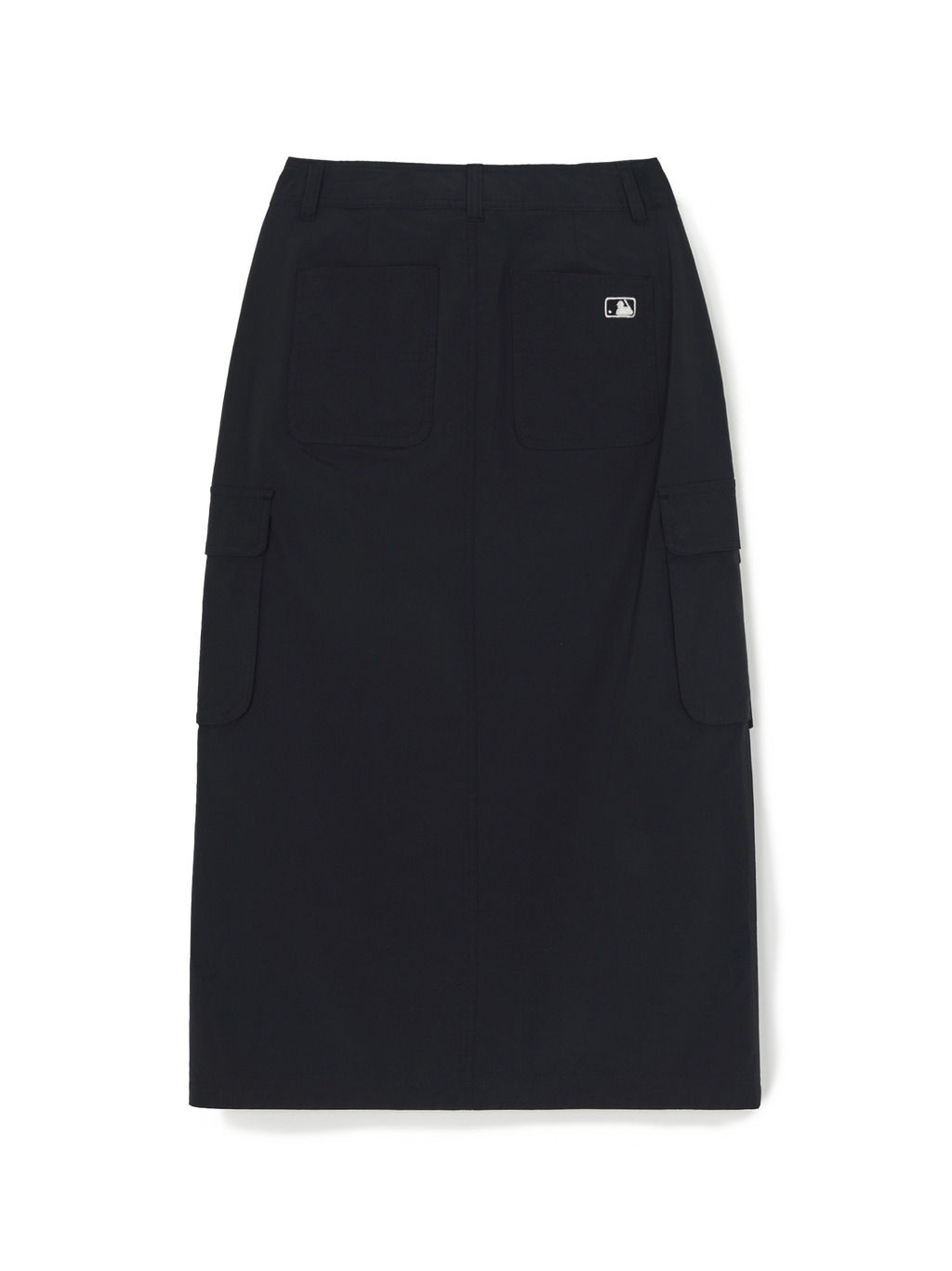 [MLB] Women's Vintage Washing Cotton Strap Cargo Long Skirt
